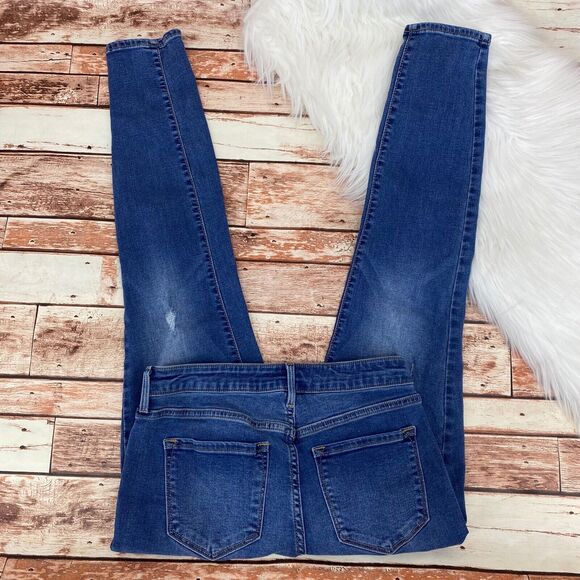 Old Navy Women's Rockstar Super Skinny Jeans Size 6 Stretch High Rise Zipper Fly - Picture 7 of 7